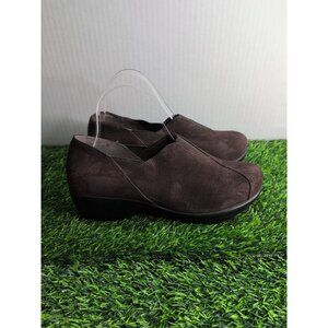 Dansko Shoes Women's Size EU 39 US 8.5-9 Brown Suede Slip On Casual Comfort